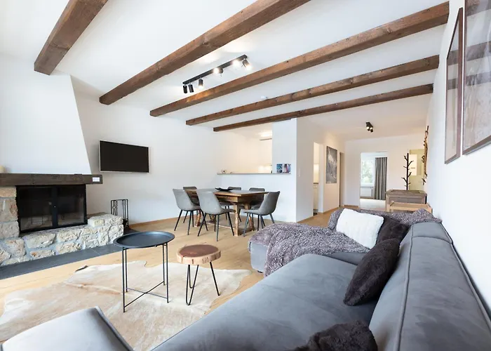 Appartement Modern Crossing Facing Piz Rosatsch *